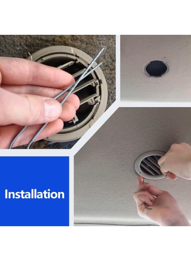 فتحة تدفق هواء التكيف والدفأة فيغطية السقف تناسب لينكولن نافيجيتور 2011-2017، فورد إكسبيديشن 2011-2014، 2018-2019، توروس إكس 2009 رقم الجزء 9L1Z-19893-AG - Image 4